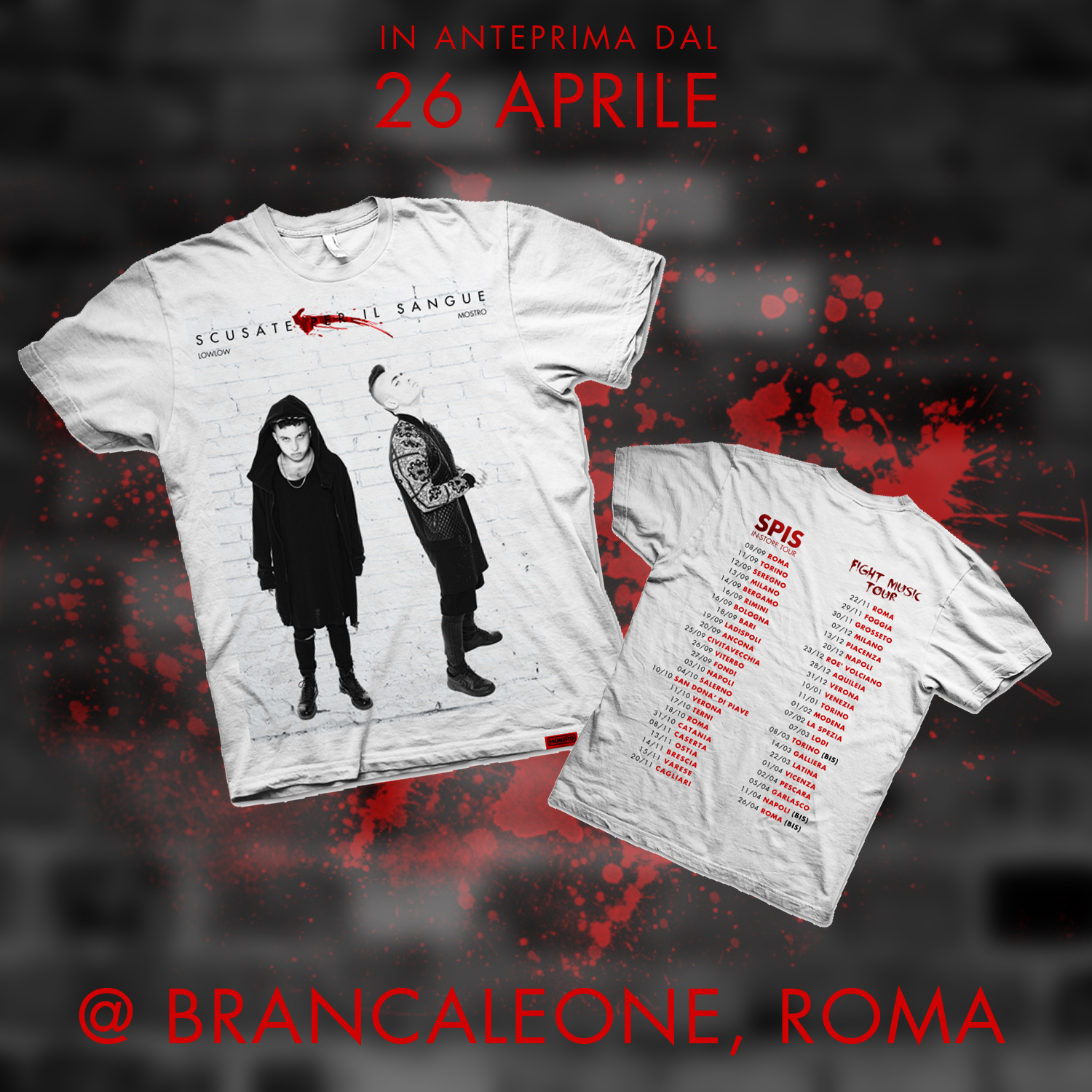 Promo ufficiale · anteprima 26 aprile @ Brancaleone, Roma