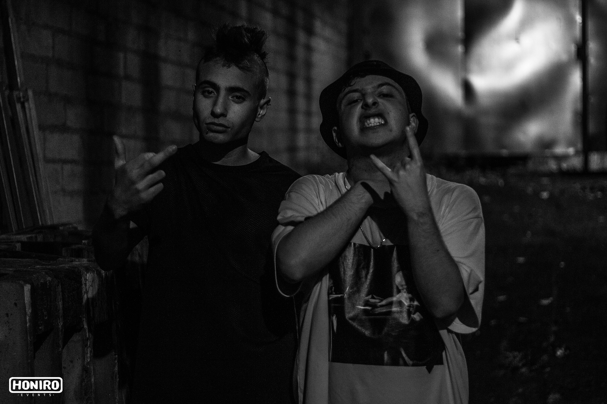 Lowlow e Mostro · ritratto post-show
